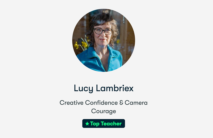 Screenshot of Lucy Lambriex on Skillshare